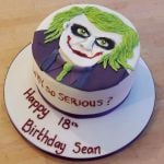 The Joker 18th birthday cake