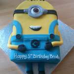 brodie's minion cake