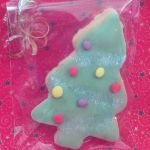 christmas christmas tree iced biscuit