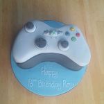 Games Contol birthday cake