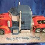 Optimus Prime transformers cake